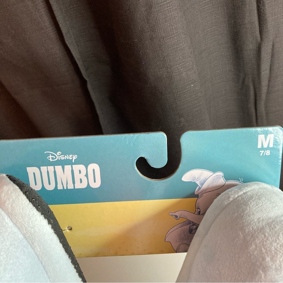 Disney Dumbo Plush Slippers Adult Women Size M 7/8 - Picture 6 of 8